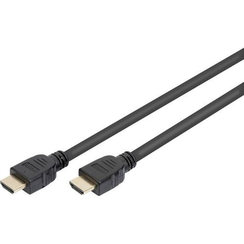   Digitus  HDMI  priključni kabel  HDMI-A utikač, HDMI-A utikač  2.00 m  crna  AK-330124-020-S  pozlaćeni kontakti, Ultra HD (4K) HDMI s eternetom, high speed HDMI sa eternetom, pletena zaštita, sveukupno zaštićen, sa zaštitom, podržava HDMI, high speed  HDMI, standardni HDMI, Ultra HD (4K) HDMI, audio povratni kanal (arc)  HDMI kabel slika 1