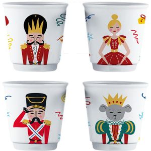 Bialetti set 4 šoljice Orašar