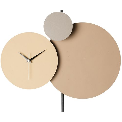 Wallity Dekorativni zidni sat, Pavimento - Beige slika 4