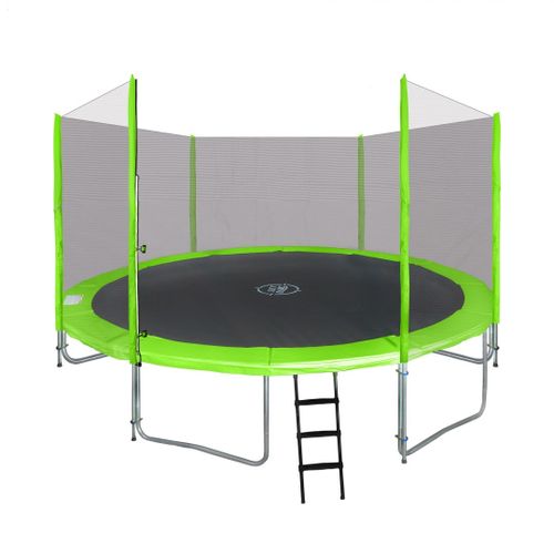 Trampolin 14 FT 427cm - zeleni slika 2