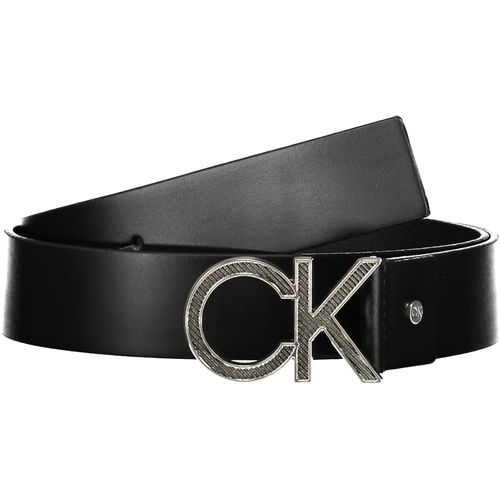 CALVIN KLEIN MEN'S BLACK LEATHER BELT slika 1