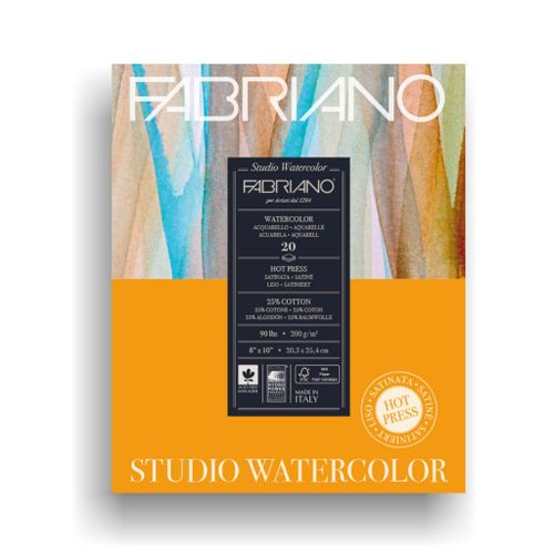 Blok FABRIANO Studio Watercolor 20,3X25,4 300G 12L 19123001 slika 2