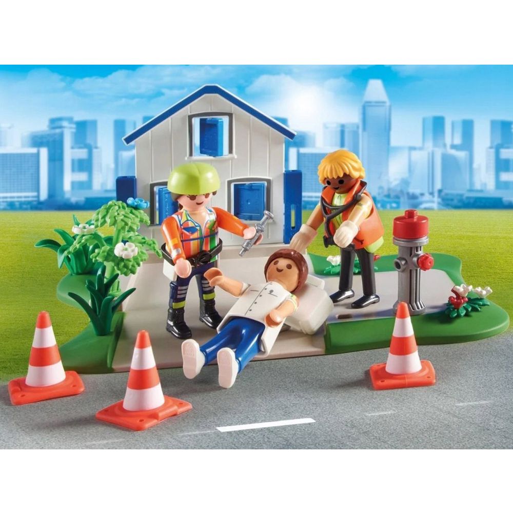 Playmobil moje figure spasilačke akcijske figure 120 komada slika 4