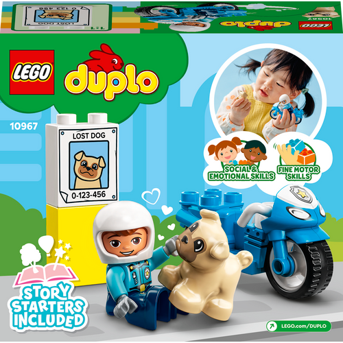 LEGO® DUPLO® 10967 Policijski motocikl slika 6