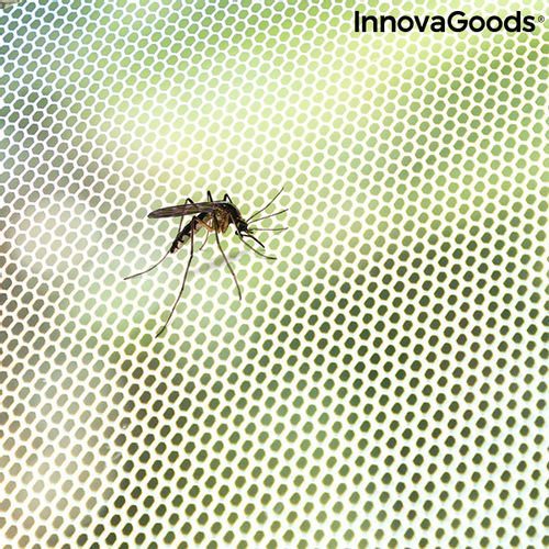 Zaslon za prozore protiv komaraca koji se može rezati White InnovaGoods slika 6