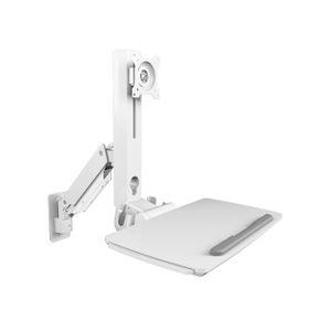 Icybox IB-WS700-W wall mount for monitor - workstation