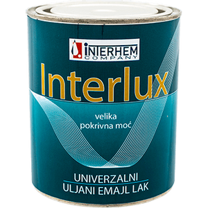 INTERLUX Brzosusivi emajl lak 20l bela/zuta/crvena/plava/zelena/braon/crna/siva/bordo