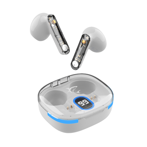 White Shark EARBUDS Slušalice + mikrofon Bluetooth GEB-TWS37 HYPERBEAT Bijele slika 1