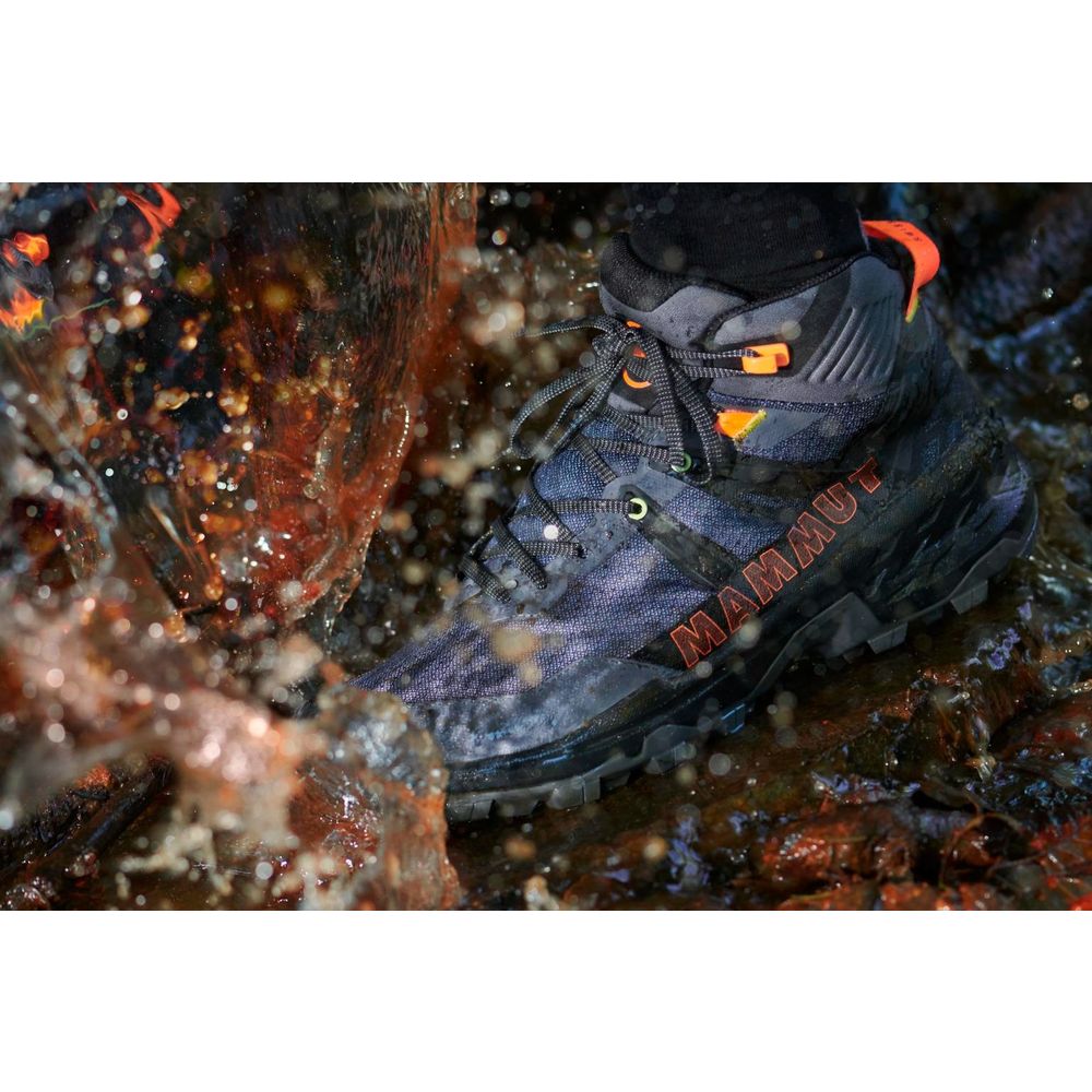 Mammut Muške gležnjerice Sertig II Mid GTX Dark Titanium/Vibrant Orange slika 6