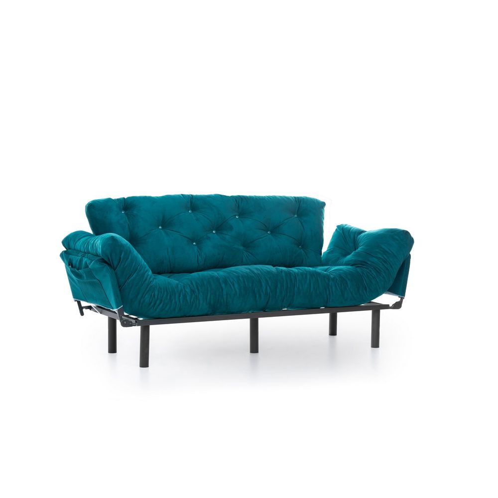 Nitta Triple - Petrol Zeleni Sofa na Razvlačenje za 3 Osobe slika 11