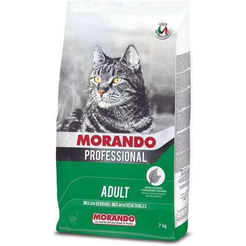 Morando Cat Croquettes Adult Mix sa Povrćem 7kg slika 1