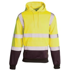 Visokovidljiva hoodie majica, žuto/plava - SuperTouch H112Y