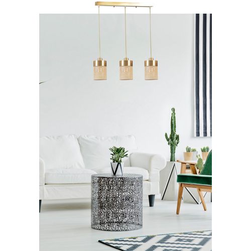 Zeus 8704-5 Rattan
Gold Chandelier slika 1