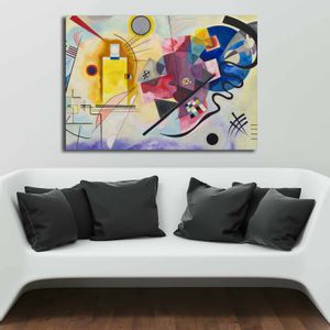 70100KANDINSKY028 Multicolor Decorative Canvas Painting