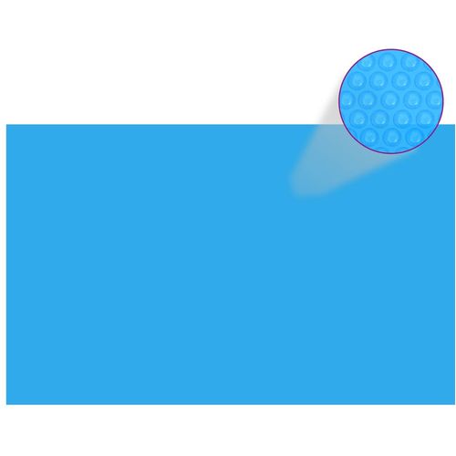 Pravokutni pokrivač za bazen 800 x 500 cm PE plavi slika 22