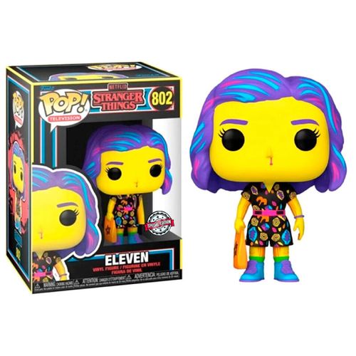 POP figura Stranger Things Eleven u Mall Outfit Black Light Exclusive slika 3