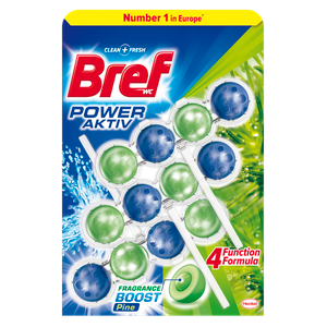 Bref Power Aktiv osvježivač WC šolje Pine 3x50g