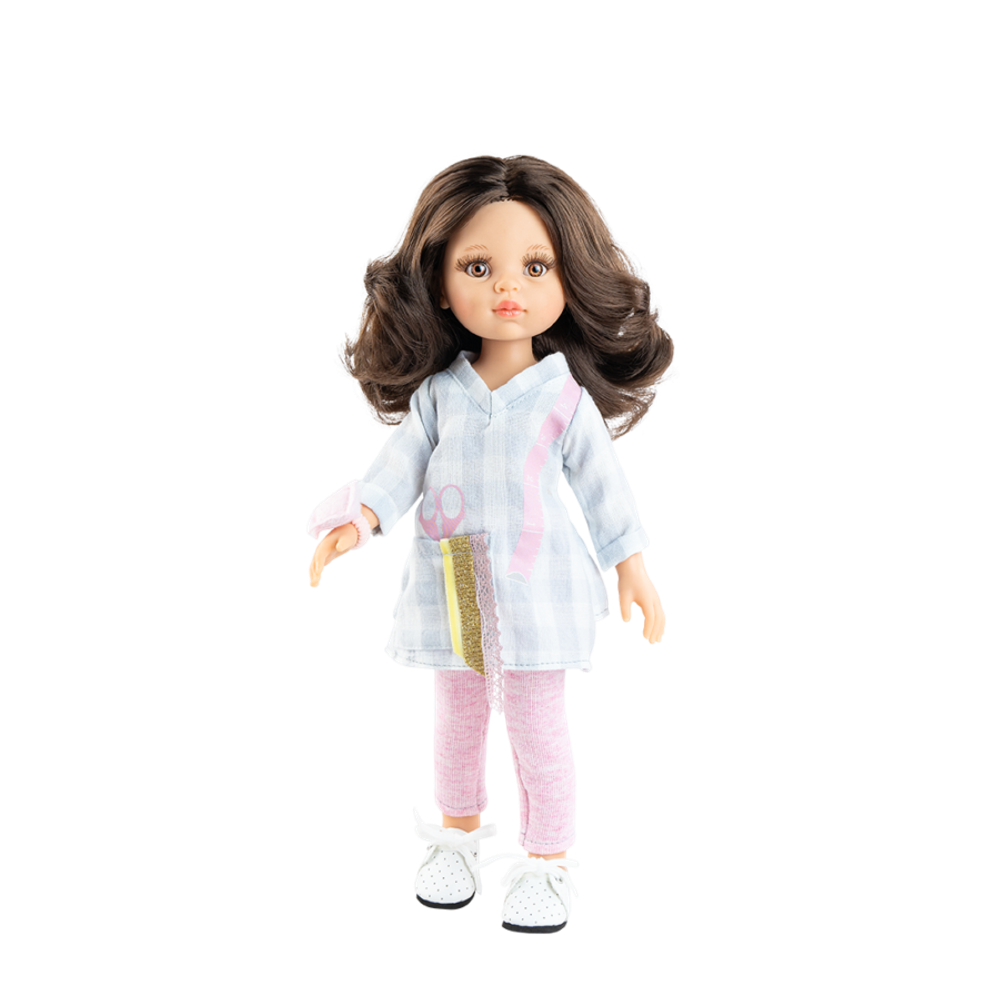 Paola Reina Lutka Carol Costurera Amiga Profesion 32cm slika 1