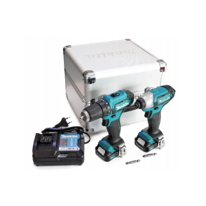 Makita 12V Aku Set Bušilica i Udarni Odvijač CLX224X