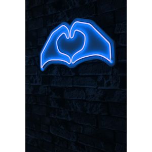 Wallity Ukrasna plastična LED rasvjeta, Sweetheart - Blue
