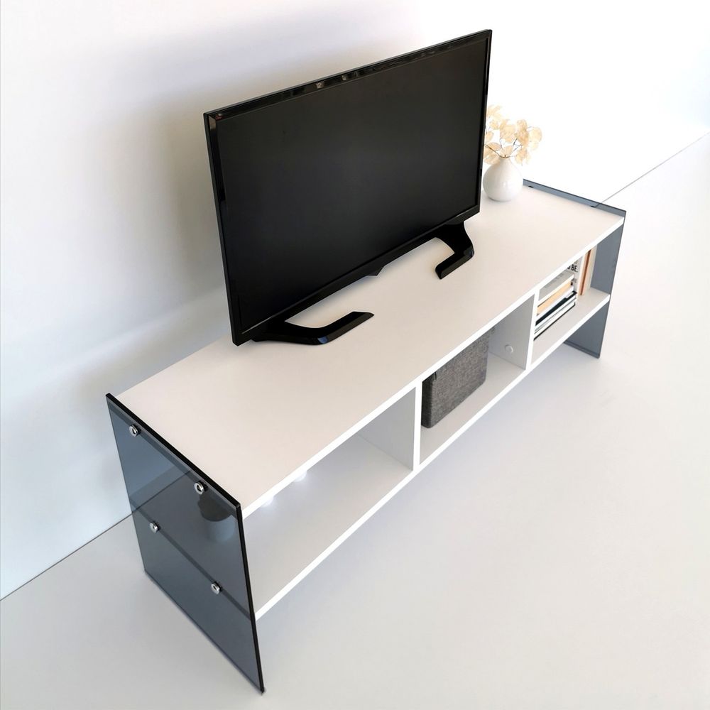 TV Stalak TV401 Bijeli slika 2