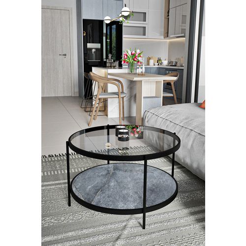 Bella - Transparent, Marble, Anthracite Transparent
Marble
Anthracite Coffee Table slika 1