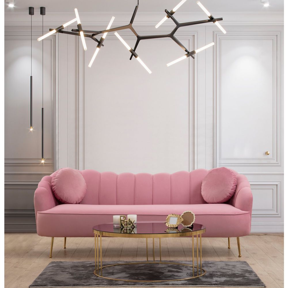 Istiridye - Rose Dusty Rose Sofa za Tri Osobe slika 1