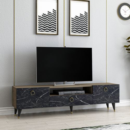 Cavelli - Walnut Walnut
Black TV Stand slika 1