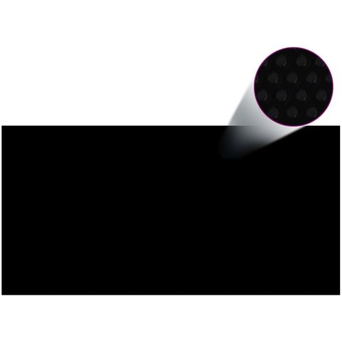Pravokutni PE solarni crni pokrivač za bazen 10 x 5m slika 15