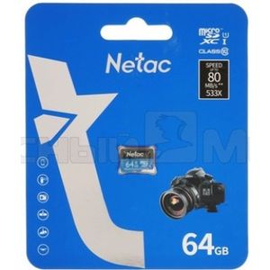 Netac Micro SDXC 64GB P500 Standard NT02P500STN-064G-S