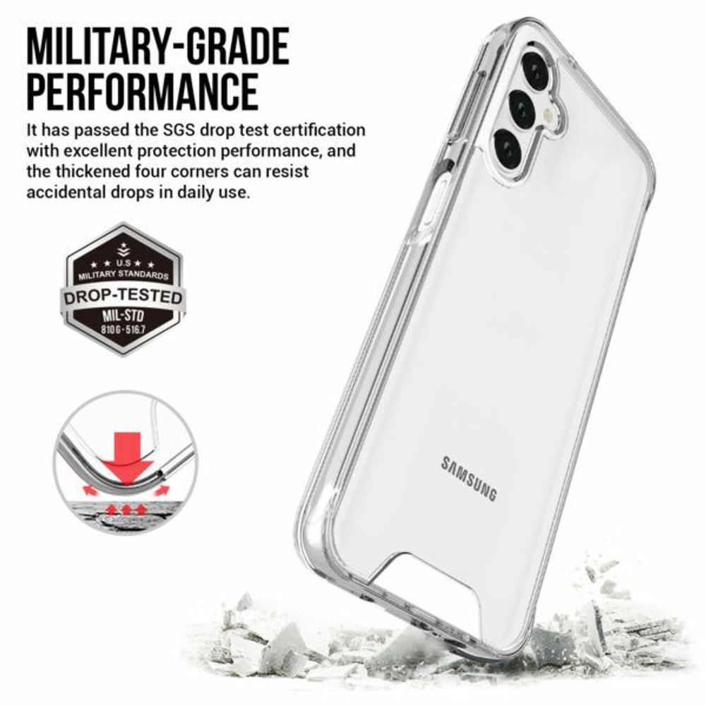 MM TPU SAM GALAXY A14 DROP-PROOF LIGHT clear slika 2