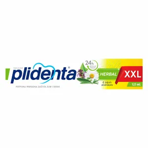 Plidenta zubna pasta Herbal, 125 ml