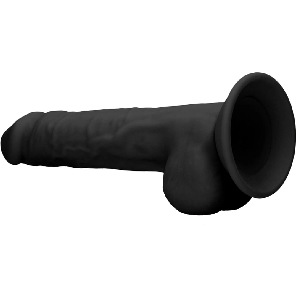 RealRock by Shots Silikonski dildo s kuglicama - 9 / 24 cm slika 6