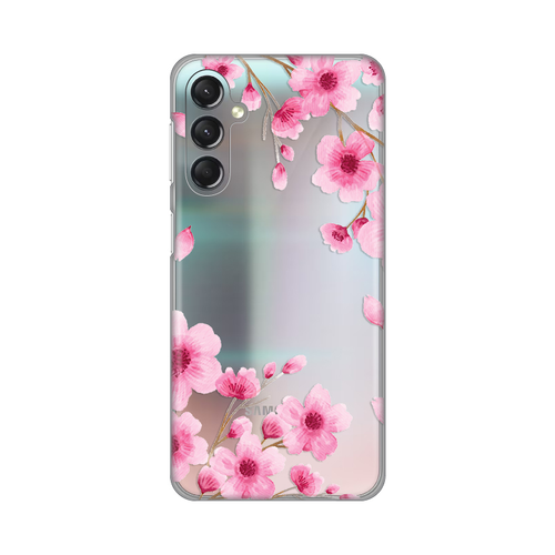 Torbica Silikonska Print Skin za Samsung A245F Galaxy A24 4G Rose Flowers slika 1