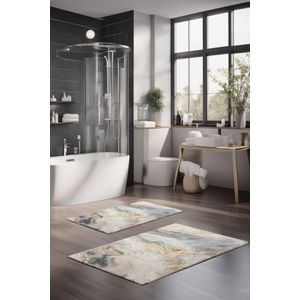 Set prostirki za kupatilo (2 komada) CT-5019, više boja