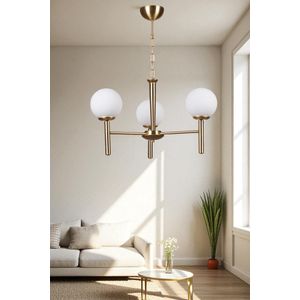 Opviq Luster 781, Bijela, Zlatna