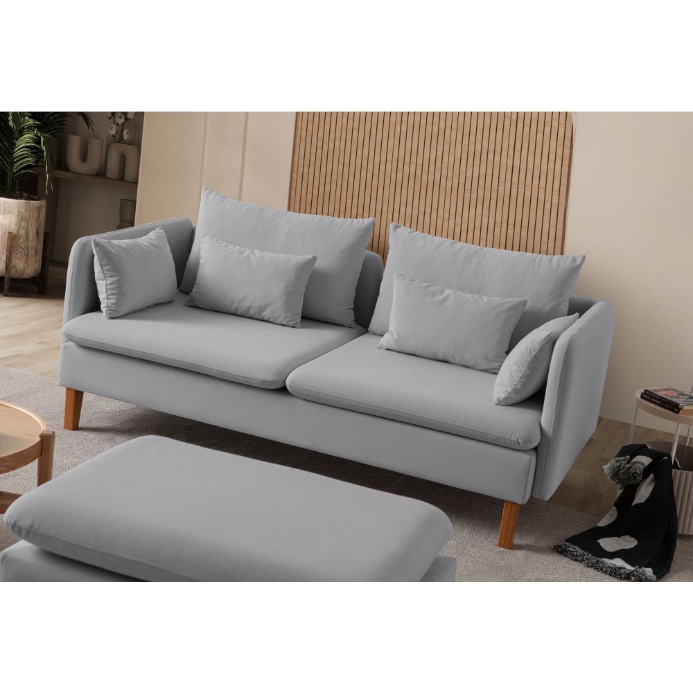 Trosjed Sofa Flexy - Siva slika 4
