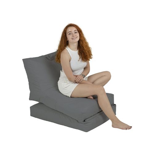 Atelier Del Sofa Vreća za sjedenje, Siesta Sofa Bed Pouf - Fume slika 14