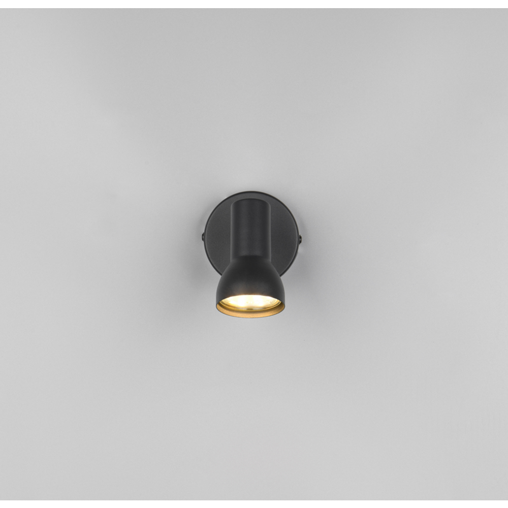 CANTAR/1 CRNO MAT zidna lampa slika 2