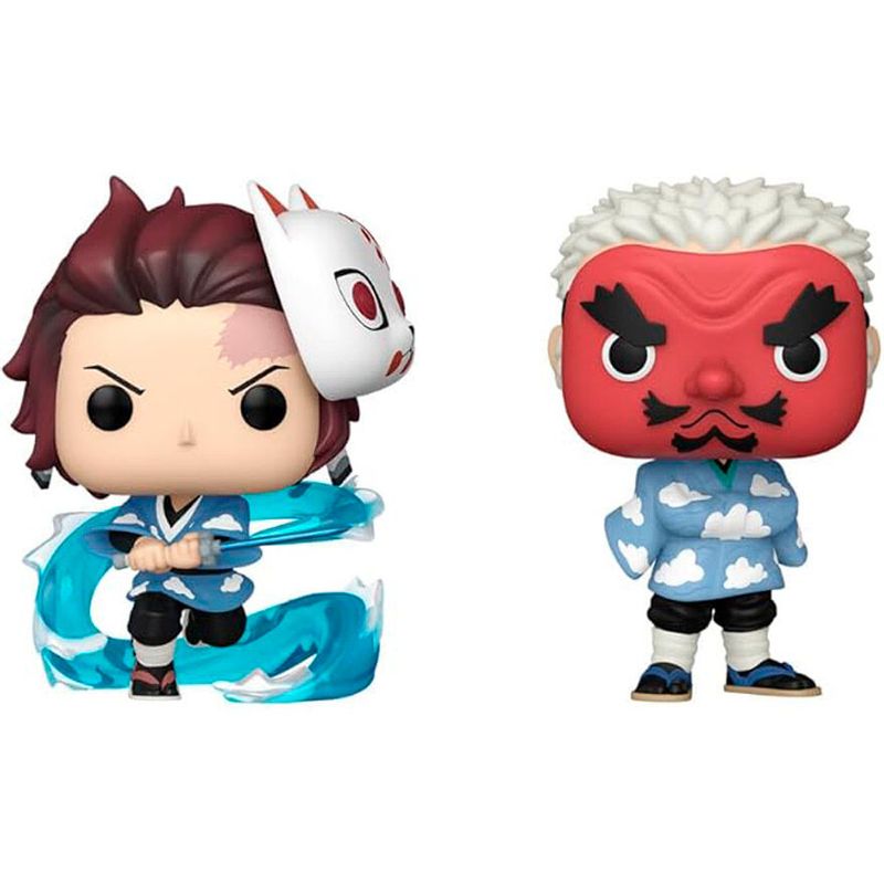 FUNKO POP figurice Demon Slayer Kimetsu no Yaiba: Tanjiro Kamado i Sakonji Urokodaki image