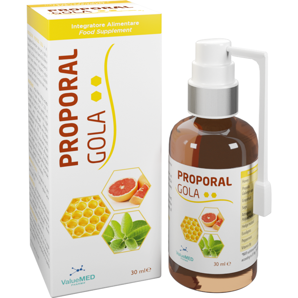 Proporal Gola Sprej 30 ml - Prirodni Dodatak Ishrani za Grlo slika 1