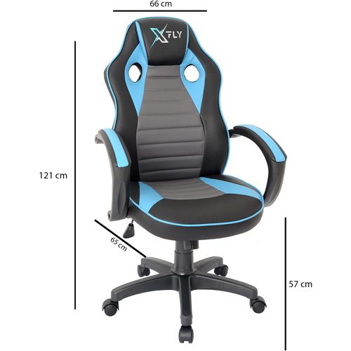 XFly - Blue Blue
Black Gaming Chair slika 2