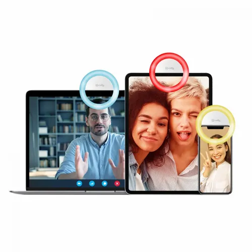 Celly Selfi Flash Light Pro bela + Micro USB kabl slika 5