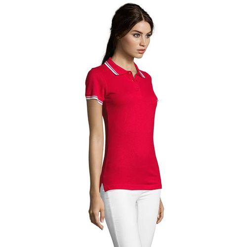 PASADENA WOMEN ženska polo majica sa kratkim rukavima - Crvena, XL  slika 3