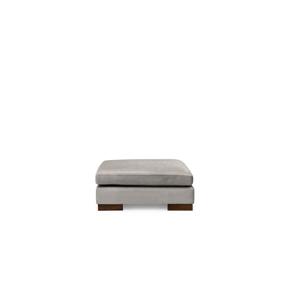 Ugaona Sofa 'Tulip Corner Left' sa Tabureom - Svijetlo Siva slika 10