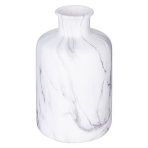 ATMOSPHERA VAZA MARBLE 11X18CM KERAMIKA BIJELA