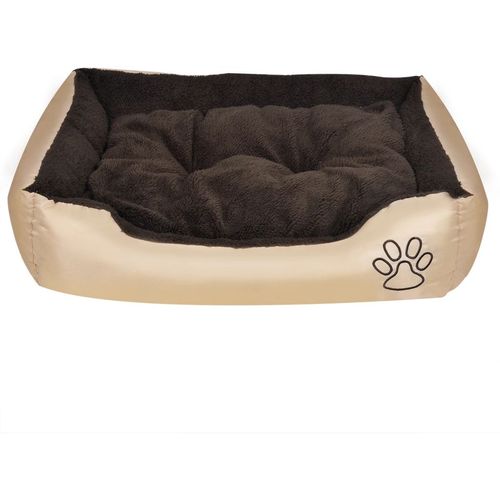 Topli krevet za pse s podstavljenim jastukom L slika 28