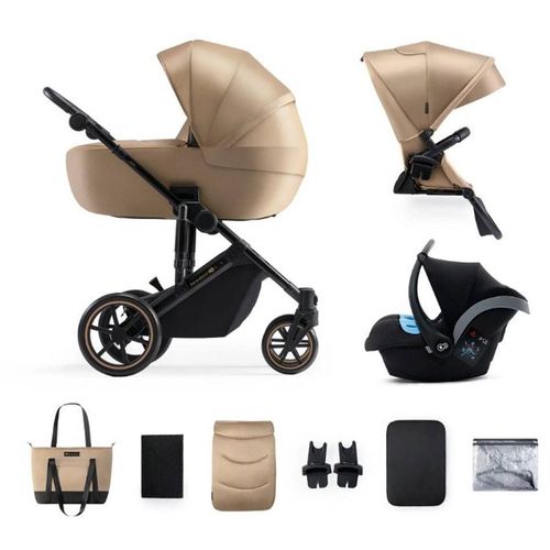 Kinderkraft Kolica PRIME2 3U1 Sandrose Beige slika 1