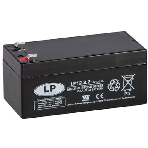 LANDPORT Baterija DJW 12V-3.2Ah slika 1
