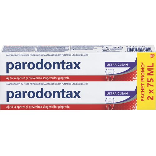 Parodontax pasta za zube Ultra Clean Duo 2x75ml  slika 1